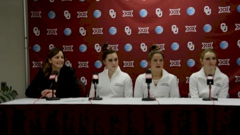 Post Meet Press Coverence: Chayse Capps, Keeley Kmieciak and Haley Scaman