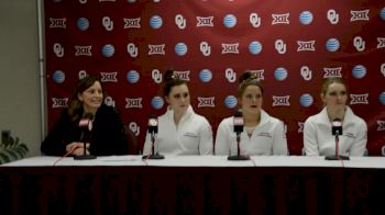 Post Meet Press Coverence: Chayse Capps, Keeley Kmieciak and Haley Scaman