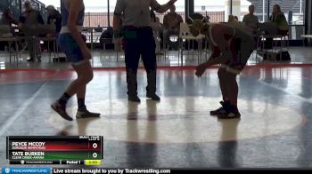 JV Boys-14 lbs Round 2 - Peyce McCoy, Dubuque Hempstead vs Tate Burken, Clear Creek-Amana