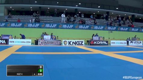 IBJJF European Championships Day 3 Mat 4 Part 1