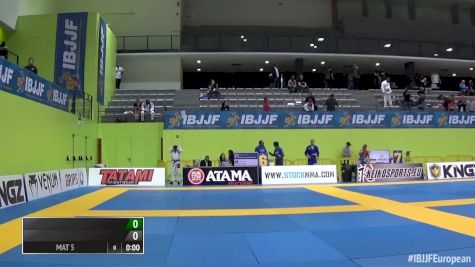 IBJJF European Championships Day 3 Mat 5 Part 1