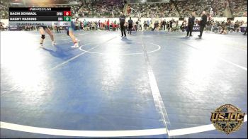 120 lbs Quarterfinal - Dacin Schmadl, Saints Youth Wrestling Club vs Dagny Haskins, Shelton Wrestling Academy