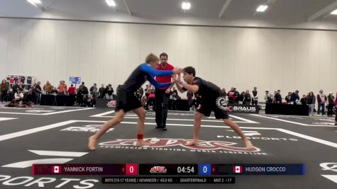 Yannick Fortin vs Hudson Crocco 2024 ADCC Niagara Open