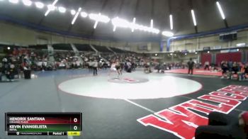 1A East 215 lbs Quarterfinal - Hendrix Santana, College Place vs Kevin Evangelista, Royal