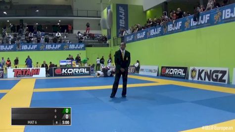 IBJJF European Championships Day 3 Mat 6 Part 1