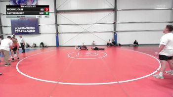 170 lbs Rr Rnd 2 - Michael Cain, Indiana Outlaws Black vs Carter Durst, All-American Wrestling Club HS