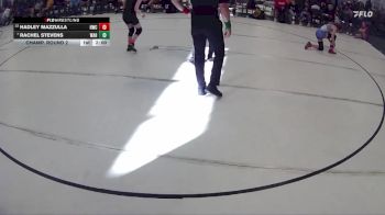 103 lbs Champ. Round 2 - Rachel Stevens, Wahoo vs Hadley Mazzulla, Hawks Wrestling Club
