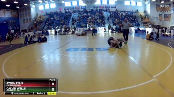 113 Blue Round 2 - Ayden Felix, Camden County vs Calvin Wells, Fleming Island