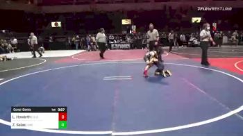 49 lbs Consolation - Liam Howarth, Colorado Regulators vs Zephyr Salas, Threshold WC