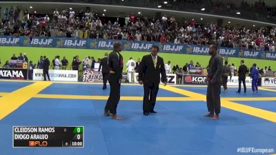 Diogo Araujo vs Cleidson Ramos 2016 IBJJF Europeans