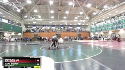 150 lbs Champ. Round 2 - Jaeyoung Lee, Rancho Bernardo vs Isaac Balden, Slam Academy