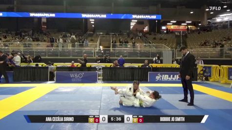 Bobbie Jo Smith vs Ana Cecília Sirino 2025 Pan Jiu Jitsu IBJJF Championship