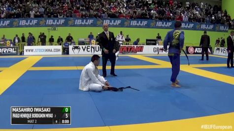 Caio Terra vs Gabriel Rosberg 2016 IBJJF Europeans