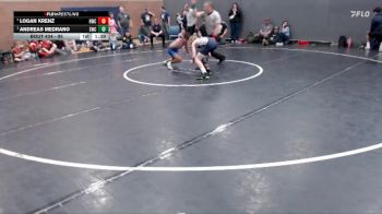 95 lbs 1st Place Match - Andreas Medrano, Suples Wrestling Club vs Logan Krenz, Hawk Wrestling Club