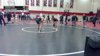 174 lbs 3rd Place Match - Nathan Vasquez, Cal Poly Humboldt vs Bridger Foss, Southern Oregon