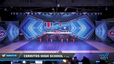 Cerritos High School - Cerritos Varsity Pom [2022 Varsity - Song/Pom - Novice] 2022 USA Nationals: Spirit/College/Junior