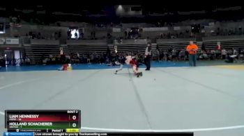 135 lbs Semis (4 Team) - Liam Hennessy, Pierz vs Holland Schacherer, UNITED