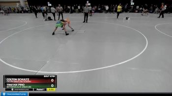 92 lbs Cons. Round 5 - Tristan Pino, Betterman Elite Wrestling vs Colton Schultz, Callan Wrestling Academy