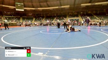 Consi Of 4 - Daniel Velasco, Norman Grappling Club vs Wyatt Maxwell, Tecumseh Youth Wrestling