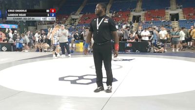 126 lbs Champ. Rd Of 64 - Cruz Enderle, Missouri vs Landon Near, Illinois