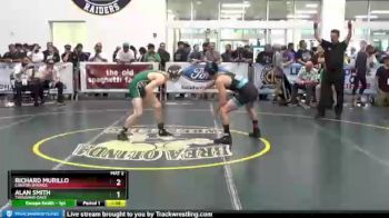 120 lbs Champ. Round 2 - Alan Smith, Thousand Oaks vs Richard Murillo, Canyon Springs