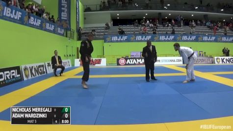 Nicholas Meregali vs Adam Wardzinski 2016 IBJJF Europeans