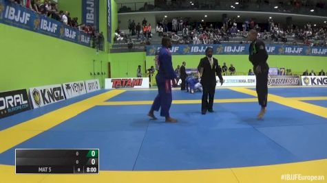 Nicholas Meregali vs Admilson Junior 2016 IBJJF Europeans