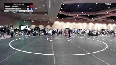 144 lbs Cons. Round 7 - Barrett Keiffer, Pennsylvania vs Sammy Spaulding, New Jersey