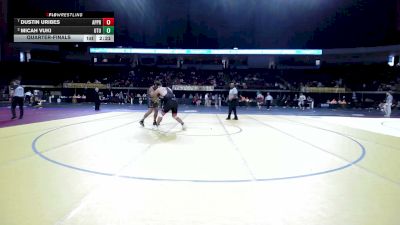 285 lbs Quarterfinal - Dustin Uribes, Apprentice vs Micah Vuki, Utah Tech