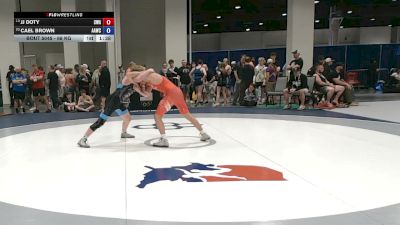 68 kg Champ. Rd Of 32 - JJ Doty, Contenders Wrestling Academy vs Cael Brown, All-American Wrestling Club