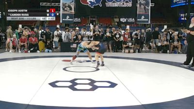 113 lbs Champ. Rd Of 32 - Joseph Austin, Georgia vs Camden Rugg, Wisconsin