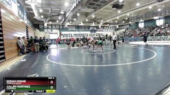 157 lbs Quarterfinal - Jetsapon Bansasine, Temecula Valley vs Tristian Engal, Murrieta Mesa