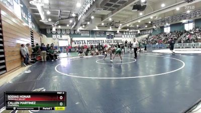 157 lbs Quarterfinal - Jetsapon Bansasine, Temecula Valley vs Tristian Engal, Murrieta Mesa