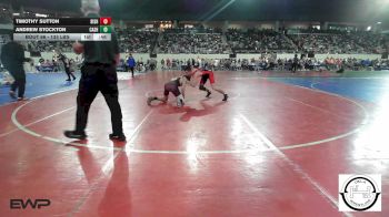 133 lbs Consi Of 16 #2 - Timothy Sutton, Bishop Kelley vs Andrew Stockton, Cashion