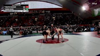 4A 215 lbs Quarterfinal - Quinn Hood, Fruitland vs Telsyn Hawker, Weiser