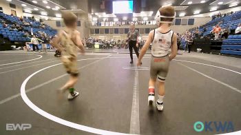 52 lbs Semifinal - Wriglee Ward, Grover Rains Wrestling Club vs Case Combs, Cowboy Wrestling Club
