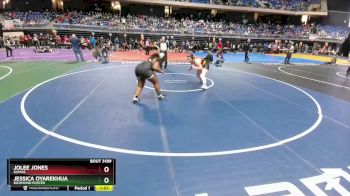 5A 235 lbs Quarterfinal - Jolee Jones, Dumas vs Jessica Oyarekhua, Richmond Foster