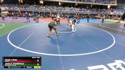 5A 235 lbs Quarterfinal - Jolee Jones, Dumas vs Jessica Oyarekhua, Richmond Foster