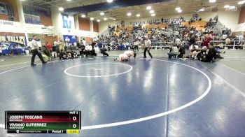 144 lbs 1st Place Match - Joseph Toscano, Buchanan vs Viviano Gutierrez, Northview