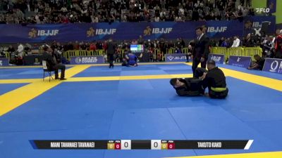 Takuto Kako vs Mani Tavanaei Tavanaei 2025 European Jiu-Jitsu IBJJF Championship