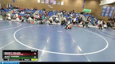 150 lbs Semifinal - Wyatt Hanssen, Wasatch vs Bennett Neilson, Riverton Wolf Pack Wrestling