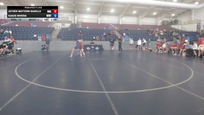 138 lbs Jayden Mattern-Badillo, Minnesota Blue vs Kaius Rivera, Montana