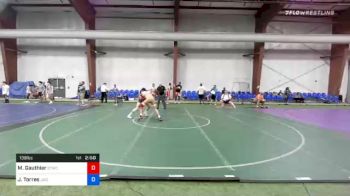 138 lbs Semifinal - Matthew Gauthier, Shore Thing WC vs Jacob Torres, Joker Wrestling