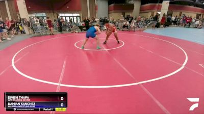 220 lbs Champ. Round 1 - Divish Thapa, WAR Training Center vs Damian Sanchez, Valhalla Wrestling Club