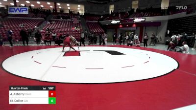 170 lbs Quarterfinal - Jadi Asberry, Owasso Girls HS vs Maebree Collier, Edmond North