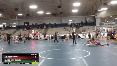 125 lbs Cons. Round 5 - Thomas Banas, Providence vs Blaze Van Gundy, Beast Mode