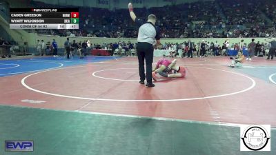 123 lbs Consi Of 64 #2 - Caden Greeson, Norman Grappling Club vs Wyatt Wilkinson, Skiatook Youth Wrestling