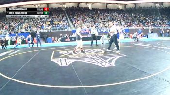 D3-175 lbs 1st Place Match - Fred Hammond, Otisville LakeVille Memorial vs Max Sundquist, Kingsford