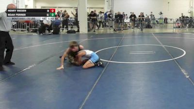 75 lbs Round Of 32 - Henry Riesen, IN vs Noah Ferrer, NJ