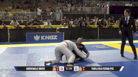 Thayla Ayla Feitosa Pita vs Haven Raelle Driver 2025 Pan Kids Jiu-Jitsu IBJJF Championship